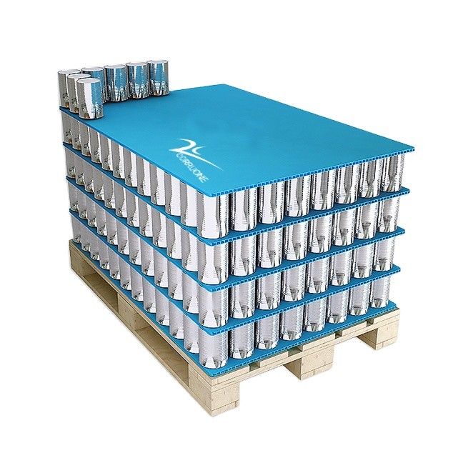 ROHS 6mm পুনর্ব্যবহৃত ঢেউতোলা প্লাস্টিক শীট Coroplast 4 X 8 শীট