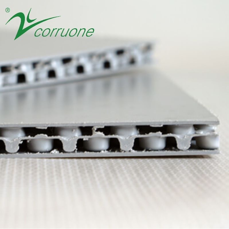 অ্যান্টি স্লিপ ঢেউতোলা প্লাস্টিক কভার 2mm-12mm Correx সুরক্ষা রোল