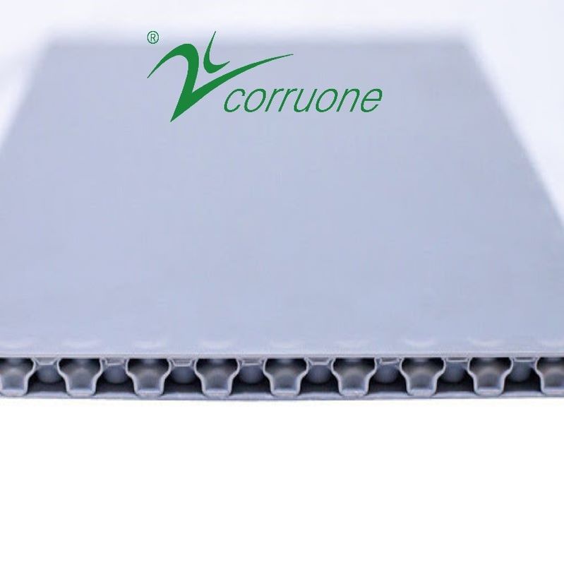 অ্যান্টি স্লিপ ঢেউতোলা প্লাস্টিক কভার 2mm-12mm Correx সুরক্ষা রোল