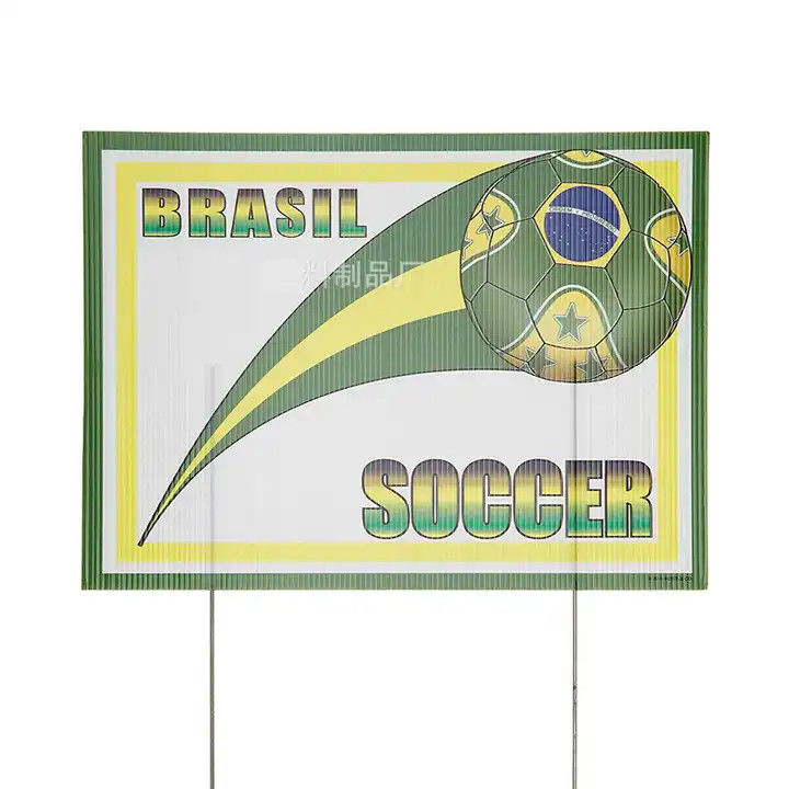 4ft X 8ft করোপ্লাস্টিক সাইন বোর্ড বিজ্ঞাপনের জন্য সিল্ক স্ক্রিন প্রিন্টিং দ্বারা মুদ্রিত